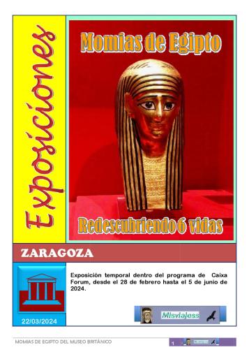 Cab. MOMIAS DE EGIPTO DEL MUSEO BRITÁNICO